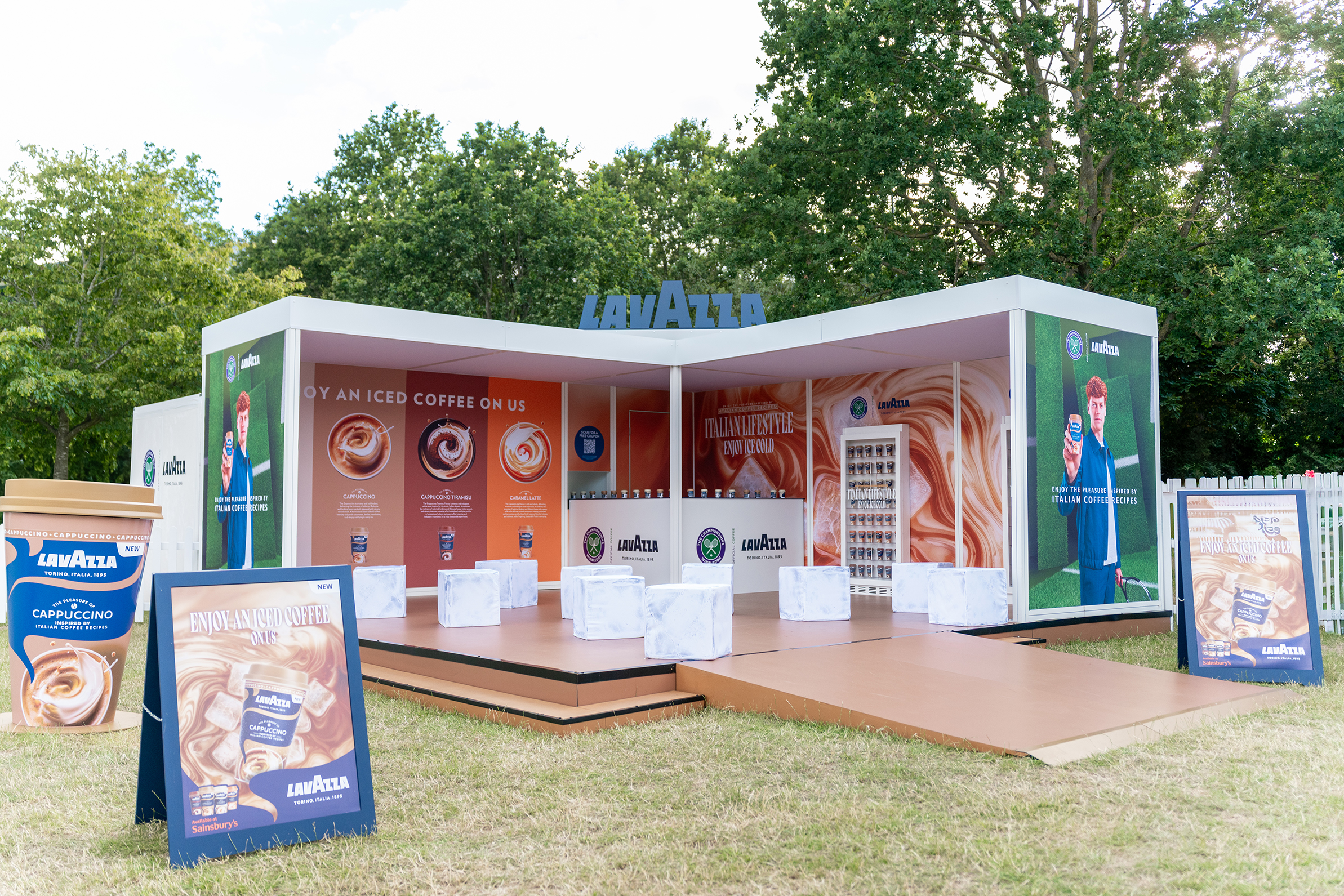 Space launches Lavazza Chilled Ready to Drink Coffee range at Wimbledon 2026